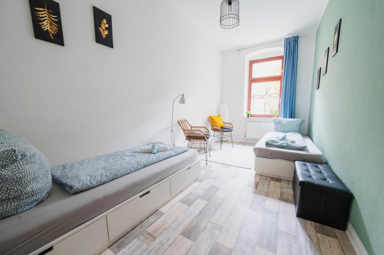 Blue Chili 08 - Magdeburg 2-Zimmer Altbau, Wi-Fi, 5 Pax Екстериор снимка